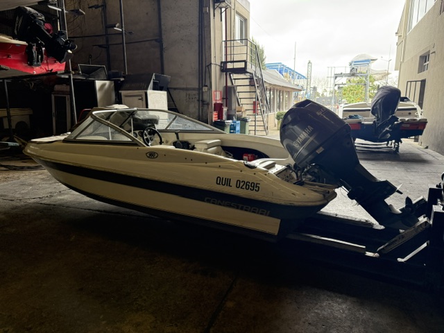 Canestrari 150 open 2014 Honda 60 hp 4 T